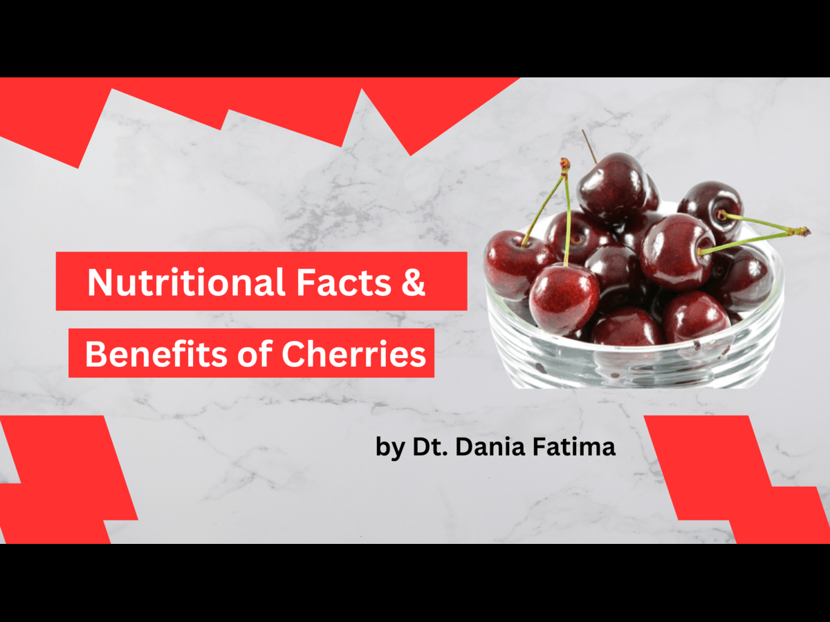 Nutritional Benefits of Cherries: 7 Amazing Health Benefits of Cherries