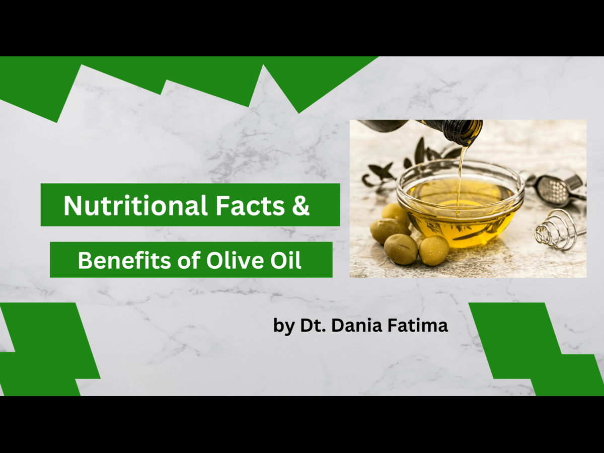 Amazing Nutritional Benefits of Olive Oil: Healthy Fats